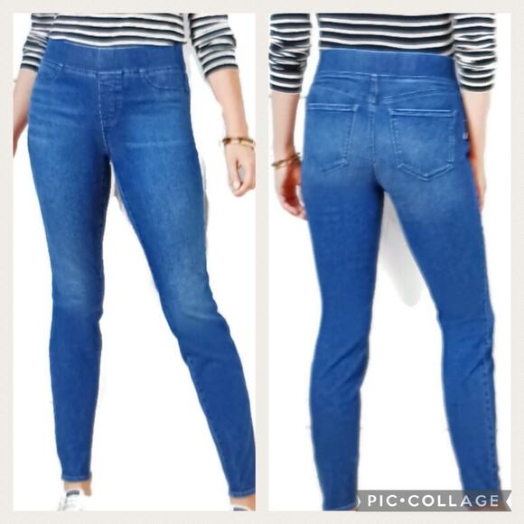 J994 EUC $119 SPANX Jeggings size S/P Waist 27 - Picture 1 of 10